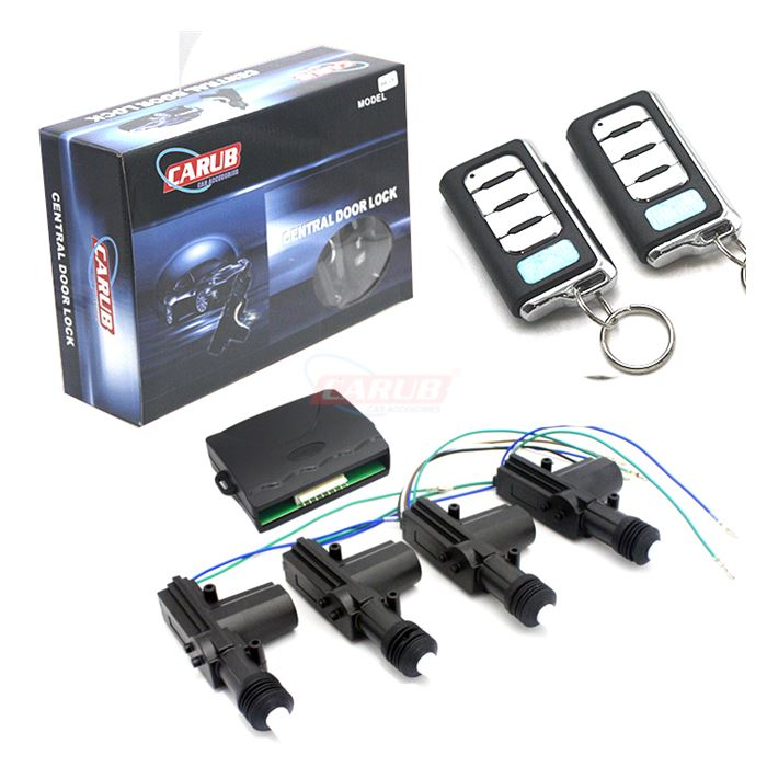 CARUB MERKEZİ KİLİT 12V U.KUMANDALI KROM