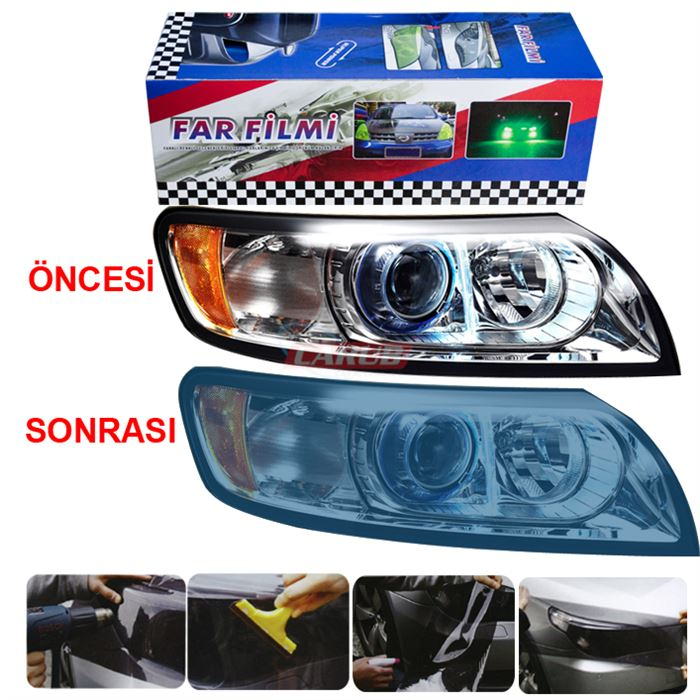 CARUB FAR-STOP FİLMİ 30CMX10MT MAVİ