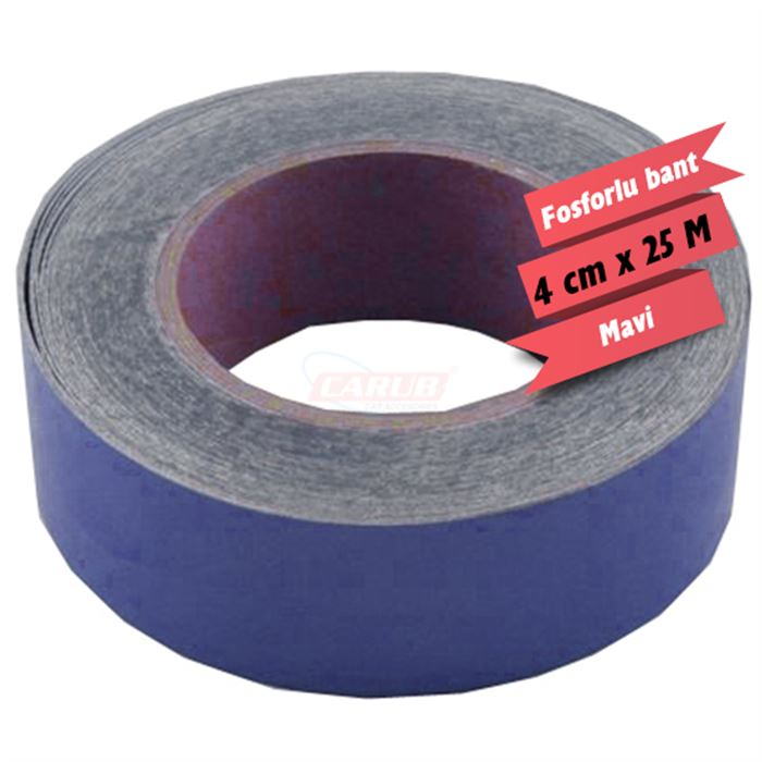 CARUB FOSFOR BANT 4CMX25M MAVİ