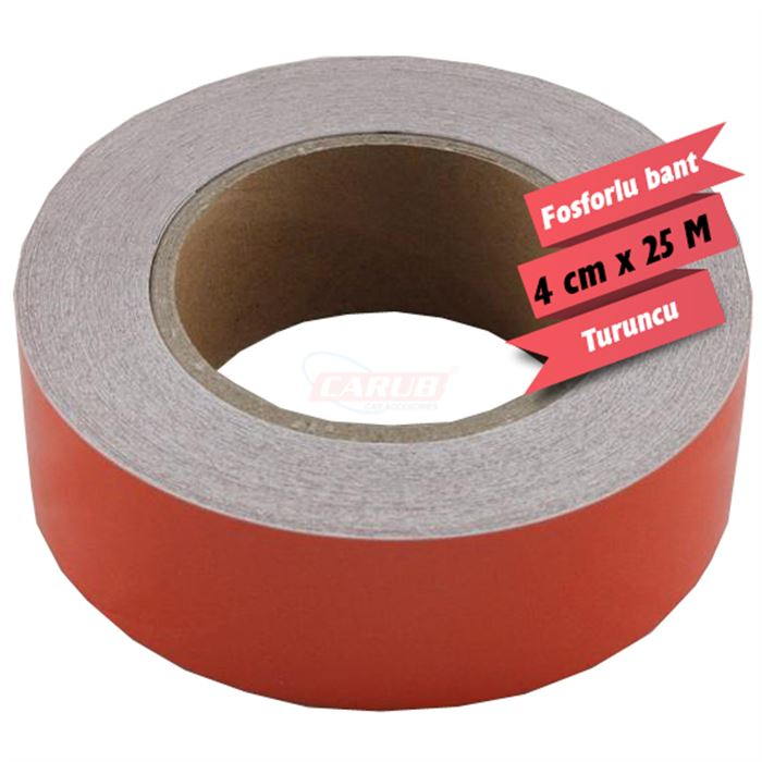 CARUB FOSFOR BANT 4CMX25M ORANGE