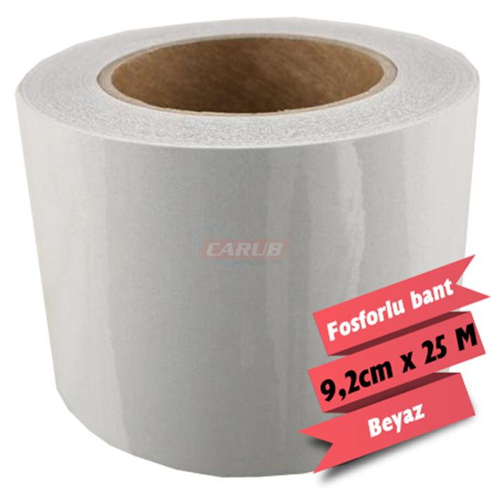 CARUB FOSFOR BANT 9,2CMX25MT BEYAZ