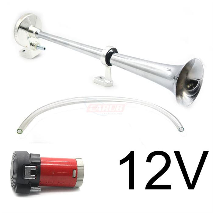 CARUB KORNA MARİNE KROM TEKLİ MOTORLU 12V
