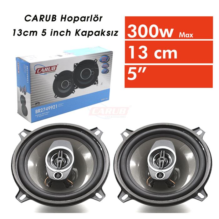 CARUB HOPARLÖR 13 CM KAPAKLI  5 INC  300W