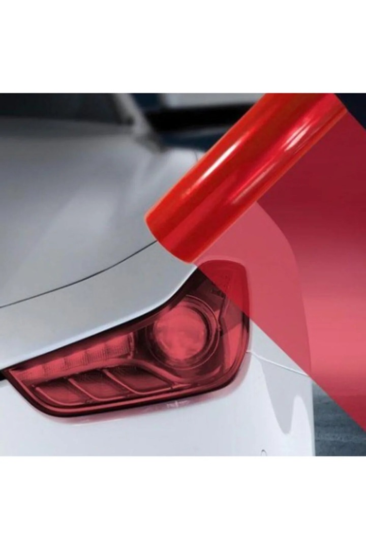 TEAMCAR FAR-STOP FİLMİ 30CMX10MT KIRMIZI   ( 276607 )