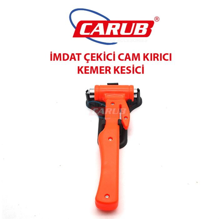 CARUB İMDAT ÇEKİCİ LÜX CAM KIRICI+KEMER