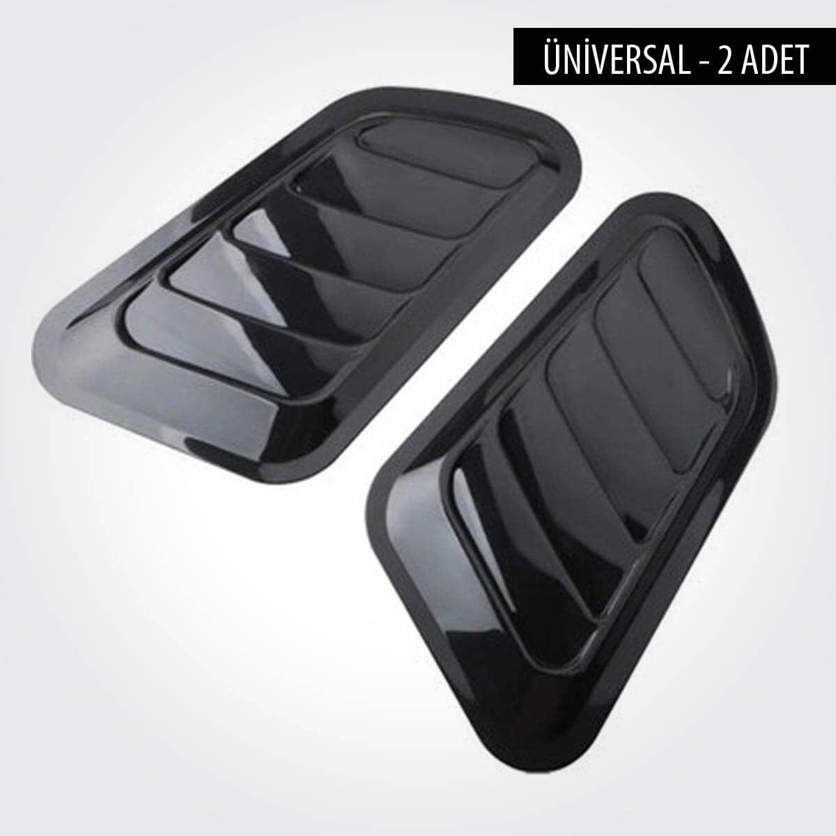 TEAMCAR KAPUT HAVALANDIRMA PİANO BLACK   2Lİ TAKIM