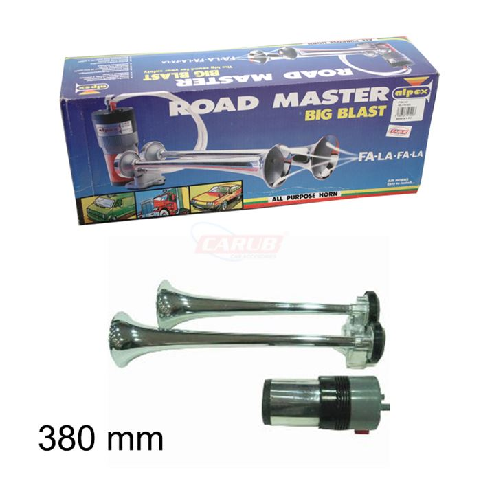 CARUB FALA FALA KORNA 24V  KROM BORULU  MOTORLU