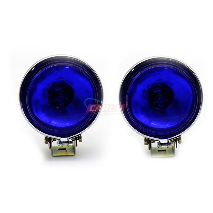 CARUB SİS LAMBASI OBEN YUVARLAK  MAVİ CAM  9 CM