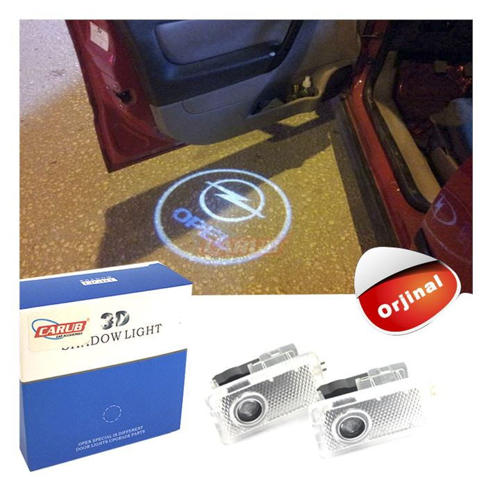CARUB OPEL ARACA ÖZEL KAPI ALTI LOGO