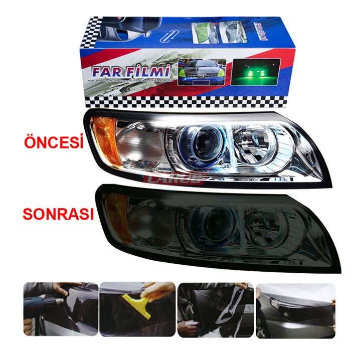CARUB FAR-STOP FİLMİ 30CMX10MT KOYU SİYAH