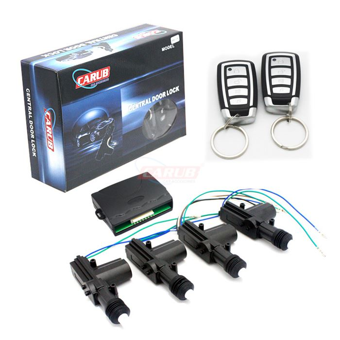 CARUB MERKEZİ KİLİT 12V U.KUMANDALI SİYAH SILVER