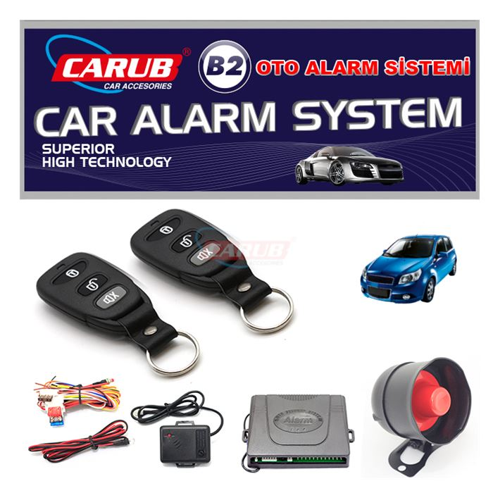 CARUB OTO ALARM 12V  FOLLOW ME MODEL  KUM:494973