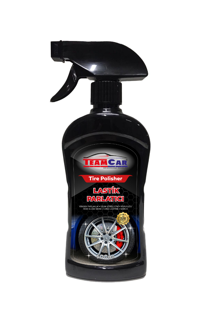 TEAMCAR LASTİK PARLATICI SPREY 500ML