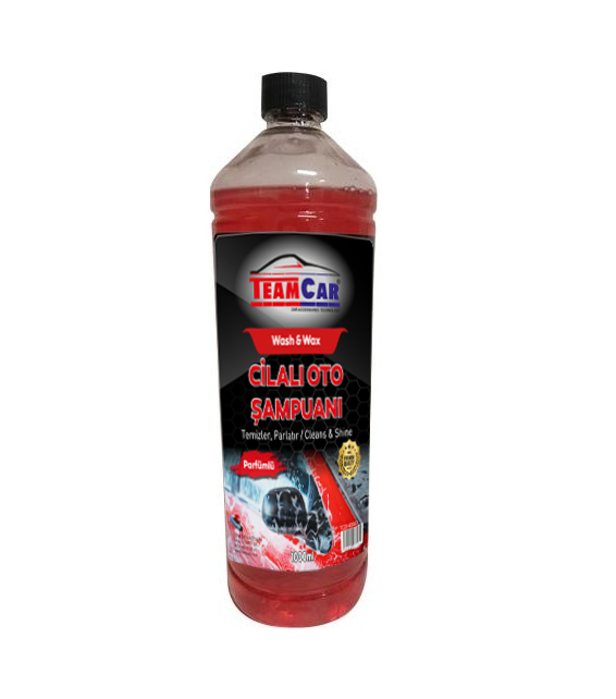 TEAMCAR OTO ŞAMPUANI CİLALI  1000ML