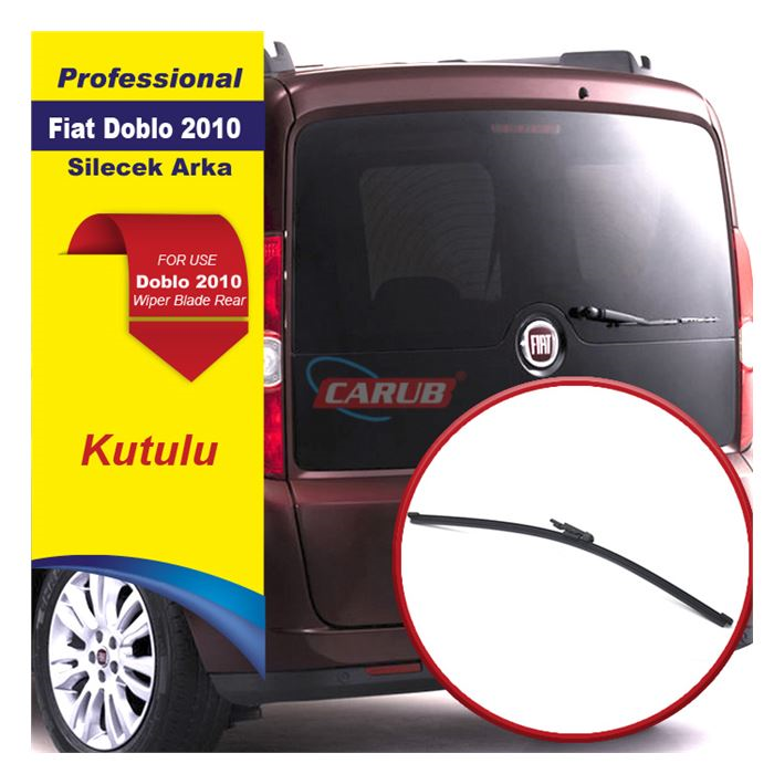 CARUB DOBLO 2 10-23/COMBO 10-18/SPRINTER 06-/CRAFTER 06-16/RANGE ROVER 16- ARKA SİLECEK 400 MM 16"