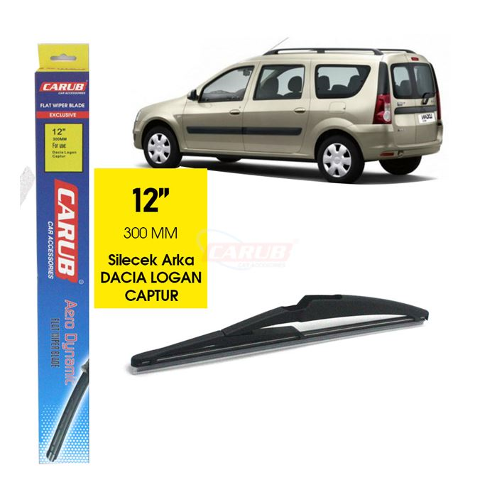 CARUB LOGAN 13- / CAPTUR 13-17 / LODGY  ARKA SİLECEK 300 MM  12"
