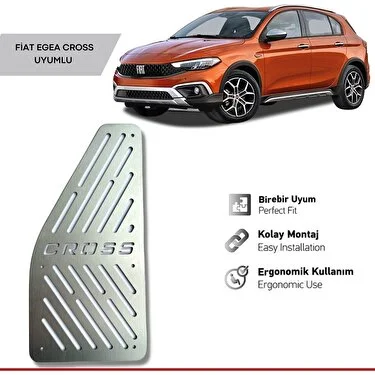 TEAMCAR FIAT EGEA  CROSS  SOL AYAK DAYAMA KROM