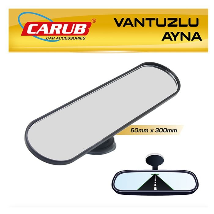 CARUB AYNA İÇ DİKİZ VANTUZLU 30CM