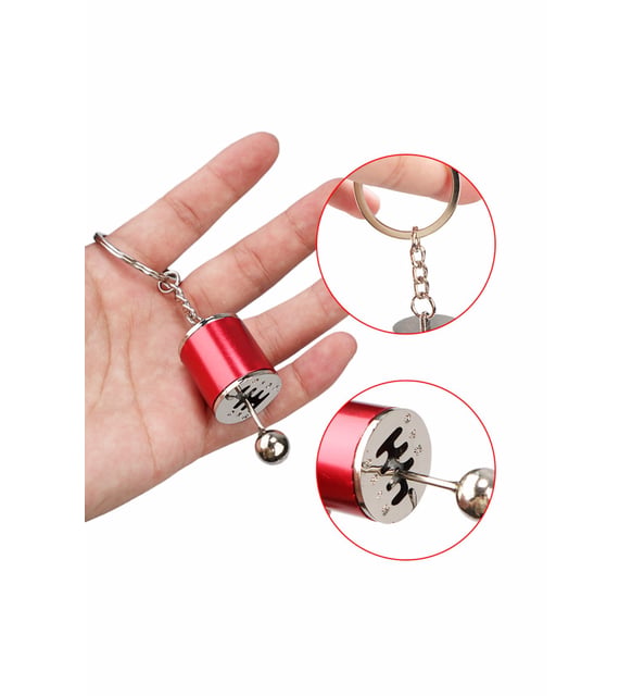TEAMCAR ANAHTARLIK BRONZ  METAL    KIRMIZI VİTES TOPUZU
