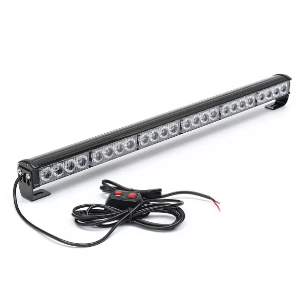 TEAMCAR OFF-ROAD LED BAR PROJ. 9-30V 24 LED 70CM 7 FONK. ÇAKAR BEYAZ   ( 002867 )