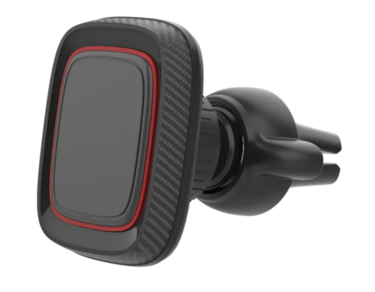 TEAMCAR MIKNATISLI TELEFON TUTUCU IZGARAYA GEÇME KARE SİYAH-KIRMIZI   ( 002959 )