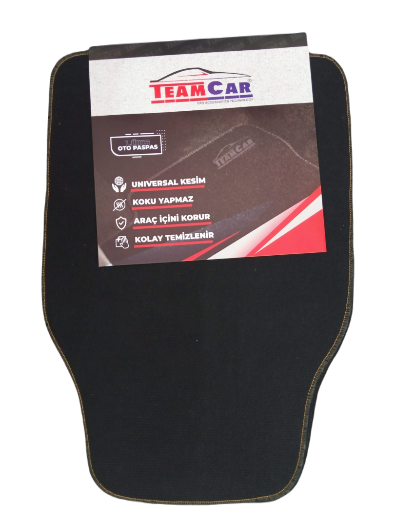 TEAMCAR HALI PASPAS ÜNİVERSAL ECO  SİYAH