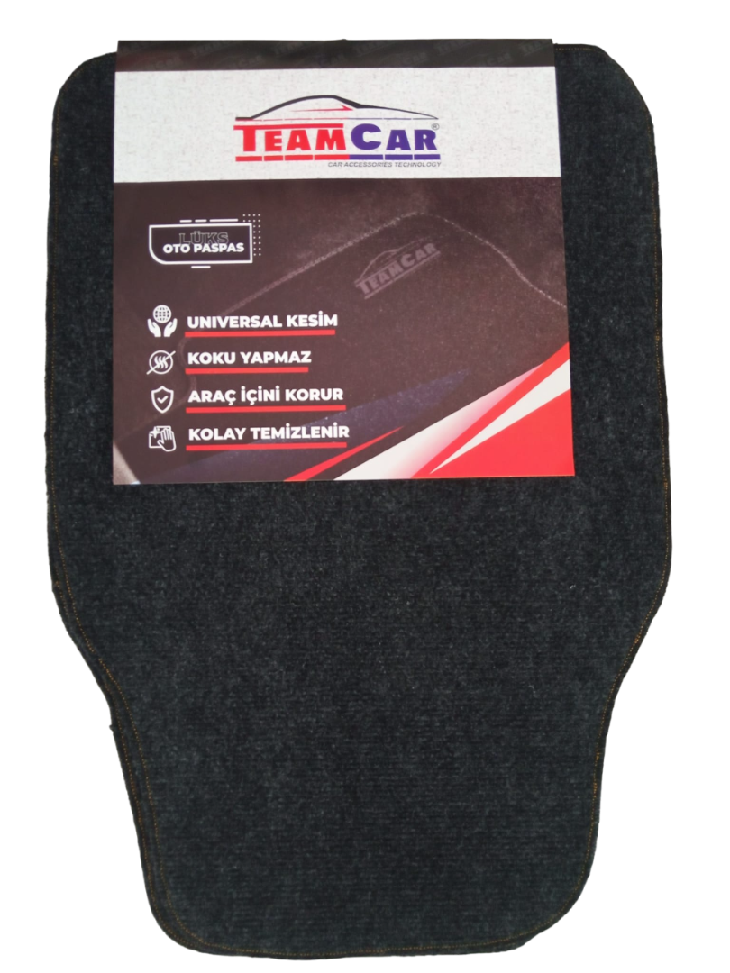 TEAMCAR HALI PASPAS ÜNİVERSAL ECO  GRİ