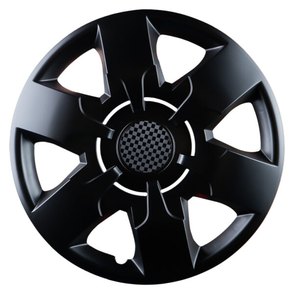 SKS SKS S413 16 J  PLASTİK JANT KAPAĞI 4LÜ TAKIM SİYAH