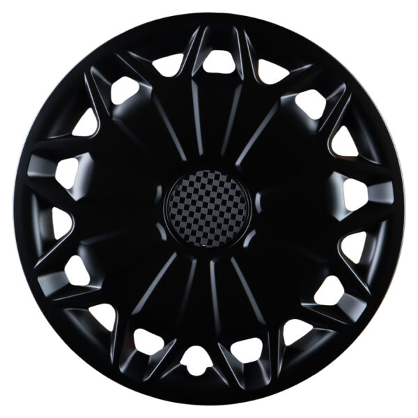 SKS SKS S419 16 J  PLASTİK JANT KAPAĞI 4LÜ TAKIM SİYAH
