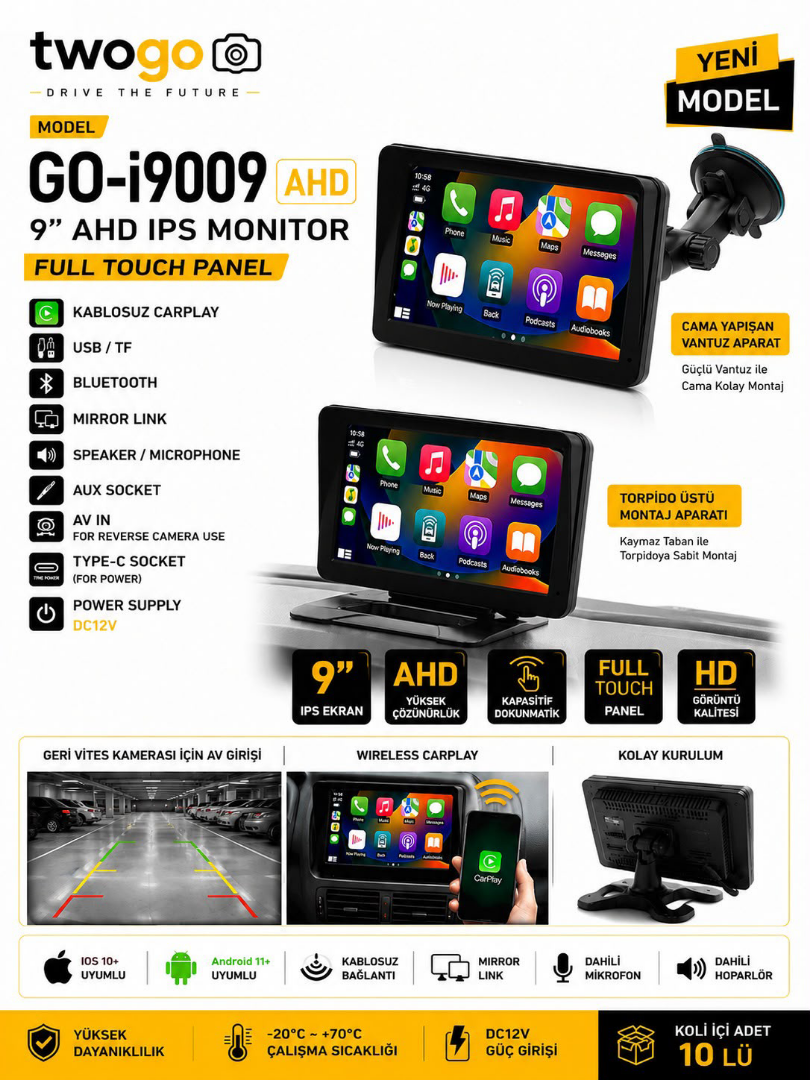 TWOGO I9009AHD