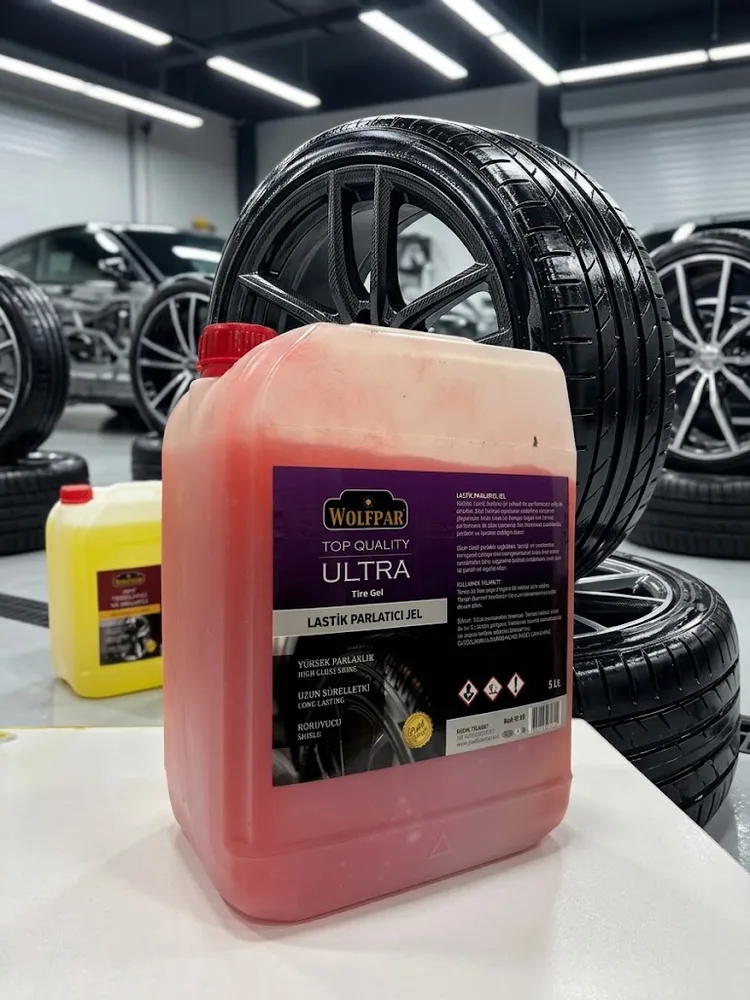 WOLFPAR RAM00702 — LASTİK PARLATICI KORUYUCU JEL 5LT