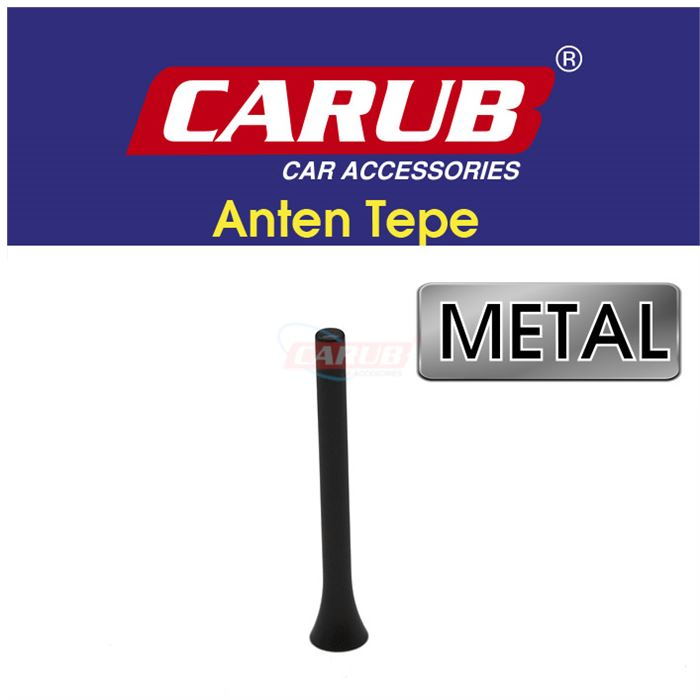 CARUB ANTEN ÇUBUĞU METAL  SİYAH