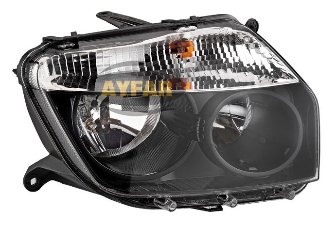 AYFAR 404524 — FAR SİNYAL SAĞ DACIA DUSTER 2010 > SİYAH MANUEL H1 H7