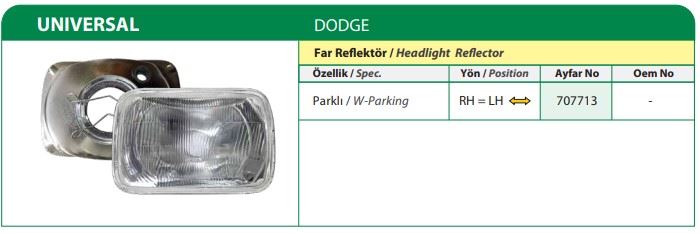 AYFAR 707713 — FAR L-300 89-98 / L-200 / E-2200 / HIJET / CARRT SK410 / HILUX / ISUZU KBD R-L