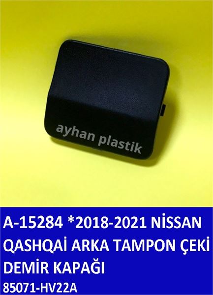 AYHAN A15284 — ARKA TAMPON ÇEKİ DEMİR KAPAĞI (NISSAN QASHQAI 2018-2021 )