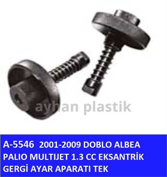 AYHAN A5546 — EKSANTRİK GERGİ AYAR APARATI TEK (FIAT DOBLO ALBEA PALIO MULTIJET 1.3 CC 01-09)
