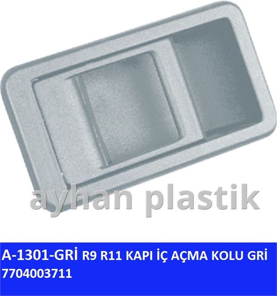 AYHAN PLASTIK A1301G — KAPI KOLU IC ACMA GRI (RENAULT R9-R11)