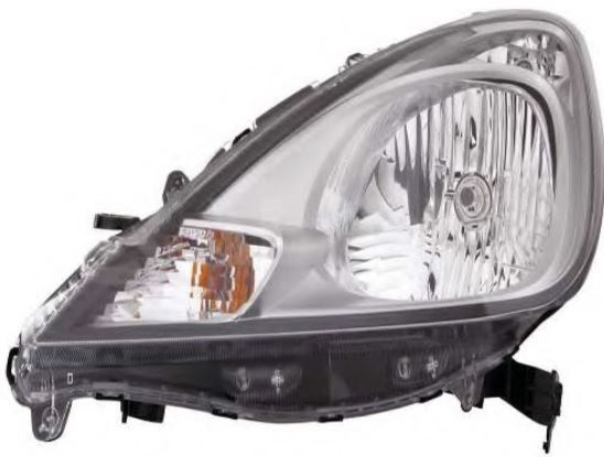 BİTAPART BHO350011 — ÖN FAR SOL SİYAH HONDA JAZZ 07-08