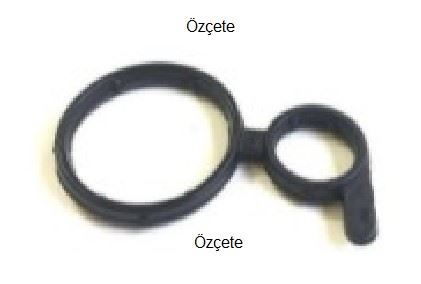 BİTAPART BMW260001 — KÜLBÜTÖR KAPAK ALT CONTASI BMW E90 F20 F30 N47 N57 (2 Li PAKET)