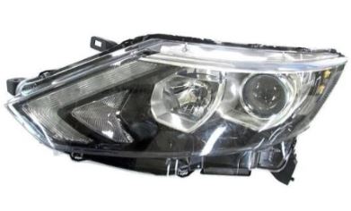 BİTAPART BNI350009 — ÖN FAR SOL SİYAH LEDLİ NISSAN QASHQAI 14- MERCEKLI