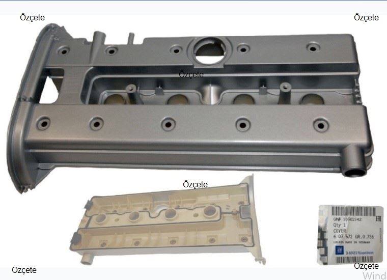 BİTAPART BOP260019 — MOTOR ÜST KULBURATOR KAPAĞI CONTALI VECTRA-B X20XEV 607572