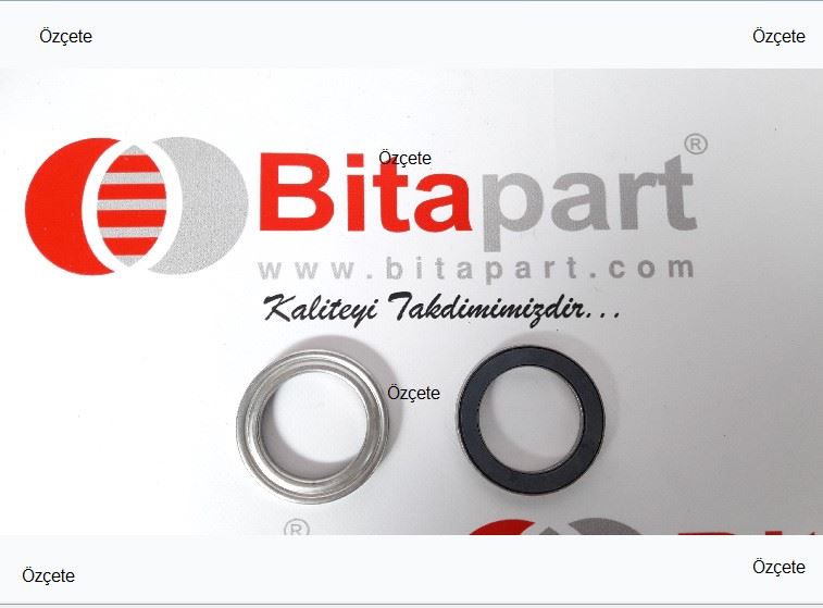 BİTAPART BPE179001 — ÖN AMORTİSÖR ÜST BİLYASI BOXER-DUCATO-JU (OS)