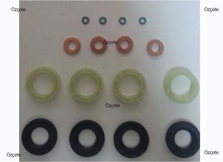 BİTAPART BPE259024 — ENJEKTÖR KEÇE PUL ORING TAKIM DV6 206 307 308 PARTNER M59