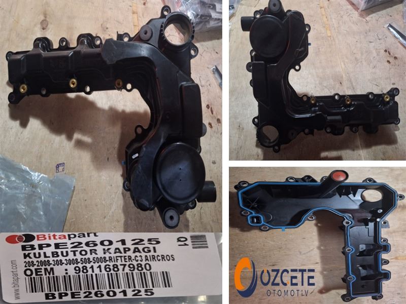 BİTAPART BPE260125 — KULBUTOR KAPAGI (YAG DOLUM KAPAKLI CONTALI (ORJINAL) 208-2008-308-3008-508-5008-RIFTER-C3 AIRCROS