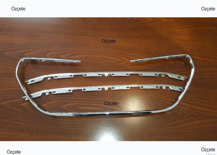 BİTAPART BPE280006 — ÖN TAMPON PANJUR NİKELAJI TAKIM (KROM) P301