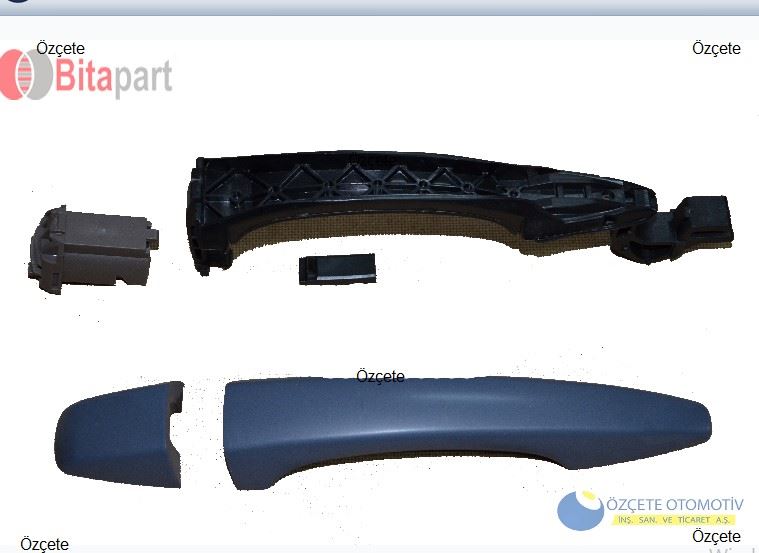 BİTAPART BPE283017 — SAG ON VE ARKA KAPI SAG SOL DIS KOLU 301 (ASTARLI)