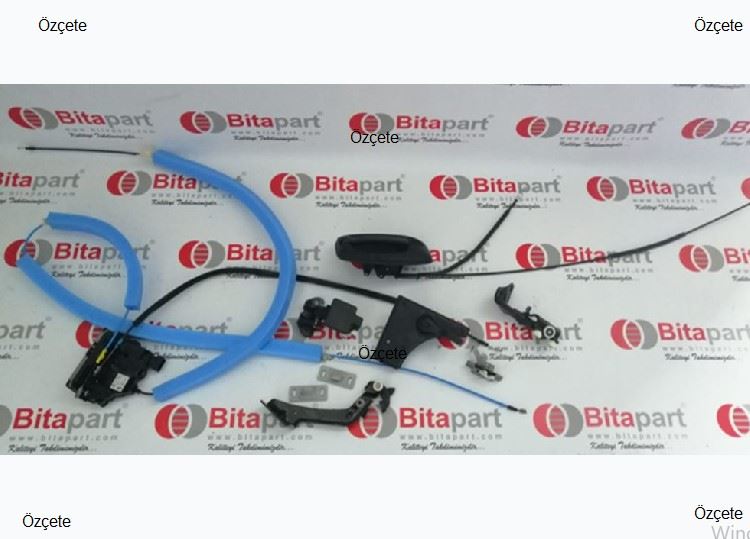 BİTAPART BPE301013 — SURGULU KAPI KILIT VE MAKARA SETI BOXER III