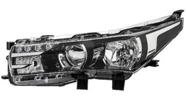 BİTAPART BTO350007 — ÖN FAR SOL SİYAH TOYOTA COROLLA 13-