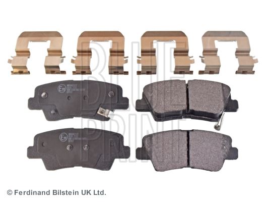 BLUE PRINT ADG042127 — ARKA FREN BALATA HYUNDAI ACCENT BLUE 1.4L 1.6L benzinli 10> 1.6L CRDi dizel 10> / ELANTRA 1.6L D4FB