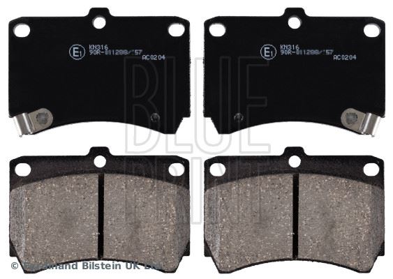 BLUE PRINT ADM54249 — FREN BALATA TAKIMI KIA, MAZDA RIO 121 II, 323 C IV, 323 F VI, 323 F V, 323 III, 323 P V, 323 S IV, 323
